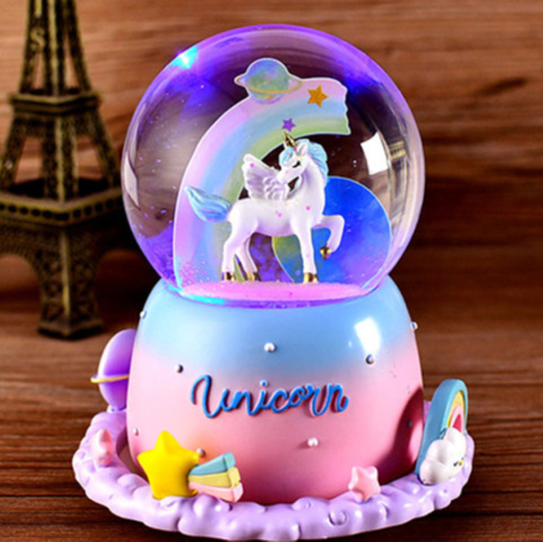 UNICORN INDUCTION CRYSTAL BALL 700187